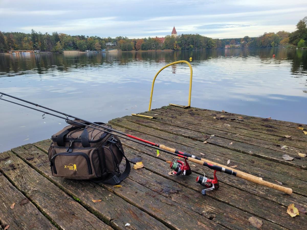 Lake Houselubniewice Domek Caloroczny Z Jacuzzi Blisko Jeziora Eksteriør bilde